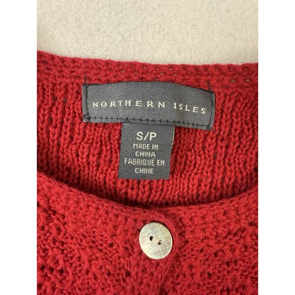 Northern Isles Bees Flowers Knit Cardigan Women’s S Grannycore Boho Romantic VTG - Picture 5 of 12